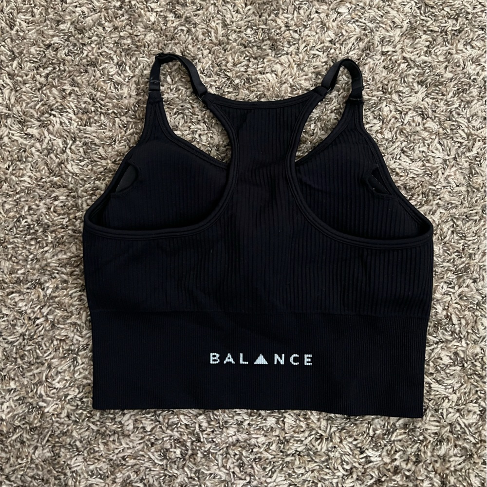 Balance Athletica Black Sports Bra